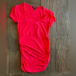 Isabella Oliver “The Essentials” Maternity Cap-Scoop Top - Size 1 (US 4) - Pink